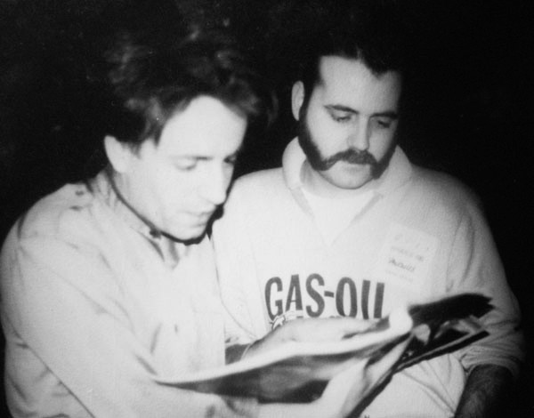 Remi Carreres y yo en Garage, Valencia (1987)