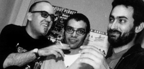 Con Agus Sánchez y Raúl Tamarit (1998)