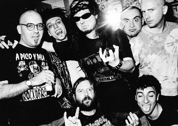 Gigatrones y Felpudos en Roxy Club, Valencia (Pestano, 1998)