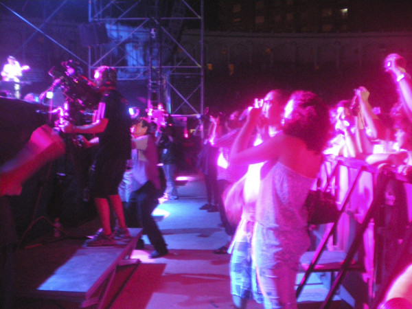 Plaza de toros de Albacete. Concierto de Sabina. Atención a medios (MR, 2010)