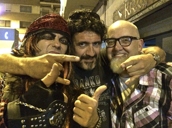 Charly Glamour, El Gato y yo en el Kraken, Valencia (Mar, 2014)