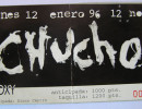 Chucho en la Roxy de Valencia, 1996.