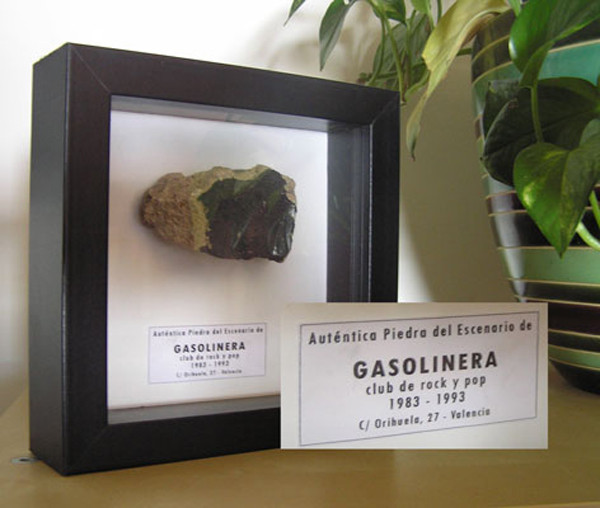 piedra del escenario de Gasolinera