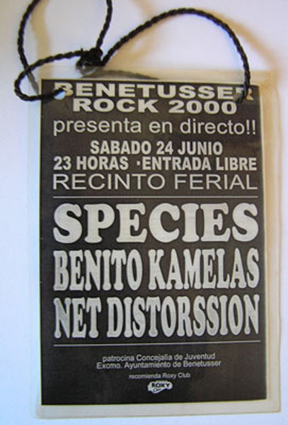 Species en Benetúser. 2000.