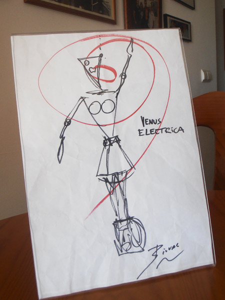 Venus eléctrica a cargo de Biovac. Servando Carballar. Aviador Dro. Sala Repúblicca. Valencia. 2002.